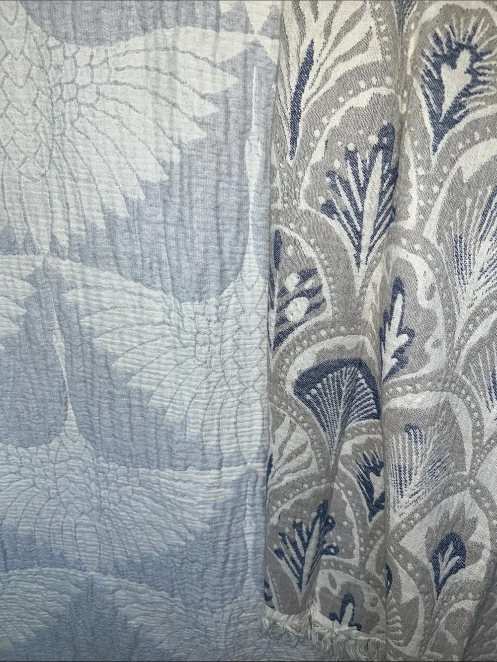 Cool Modern Gray Set of 3 1 Blanket + 2 Beach Towels ALL NEW WITH TAGS - Picture 4 of 9